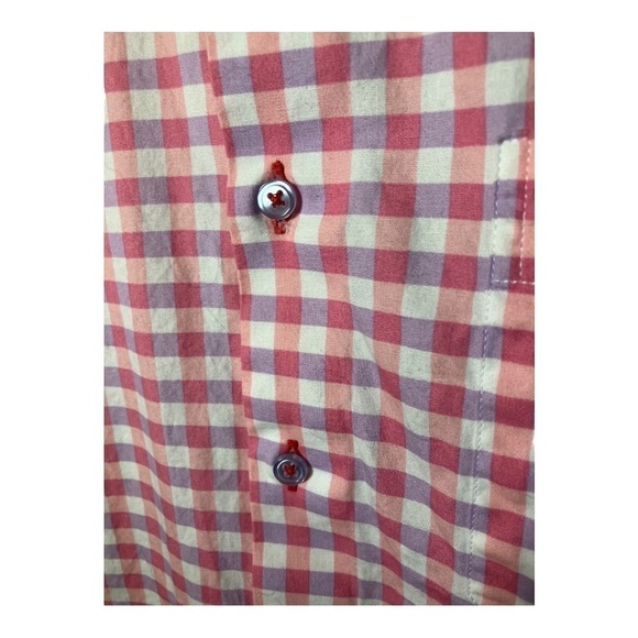ITailor Pink Lavender Checked Shirt, Medium - Picture 4 of 8